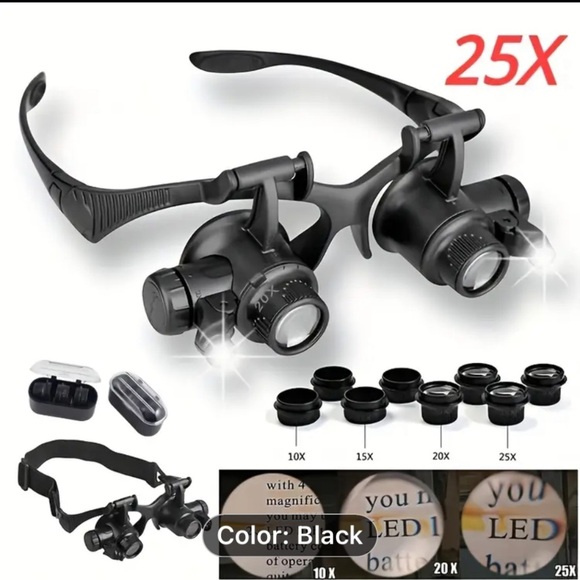 Watch Repair Magnifier with LED - NWT - Picture 2 of 9